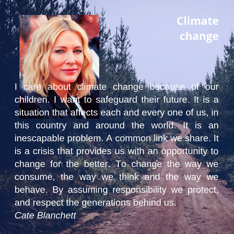 You are currently viewing Eco warrior Cate Blanchett